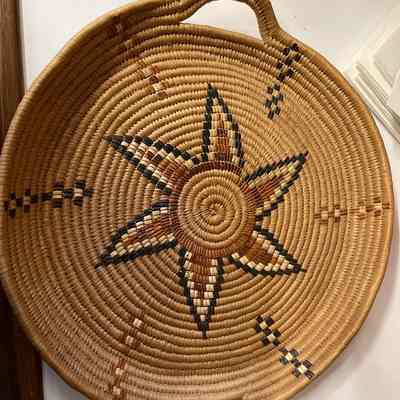 Cedar Root Woven Tray