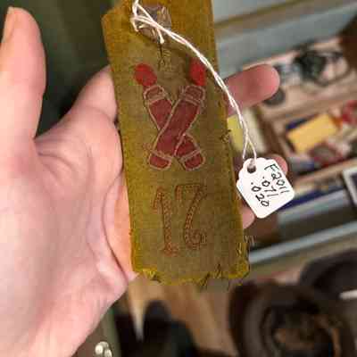 WW1 German 17th Foot Artillery Shoulder Strap