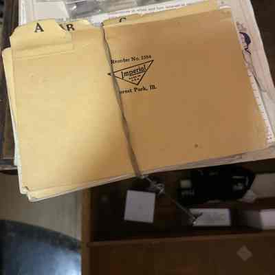 Dental Record Cards
