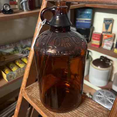 Clorox Glass Jug