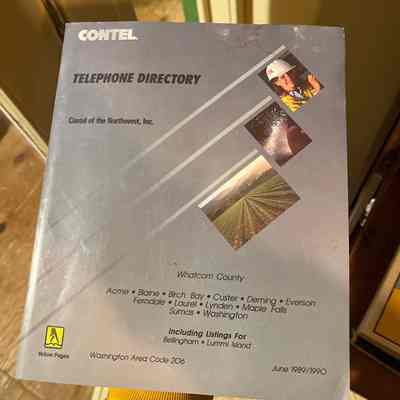 Whatcom telephone directory- 1989/90