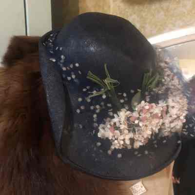 Blue Straw Hat