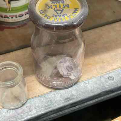 Maple Leaf Raw Milk Bottle