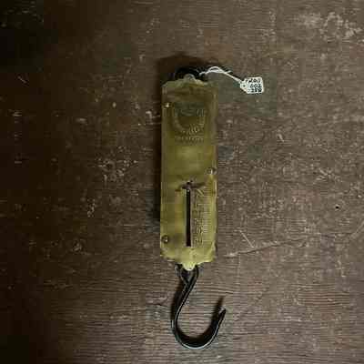 Brass Spring Scale