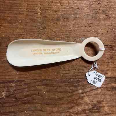White LDS Shoe Horn
