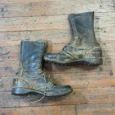 Spiked Logging Boots