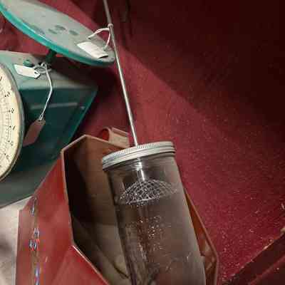 Mayo Jar French Press