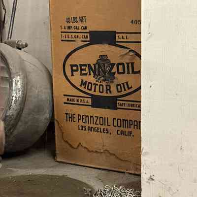 Pennzoil Motor Oil Box
