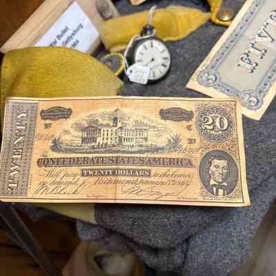 Confederate 20$ Bill