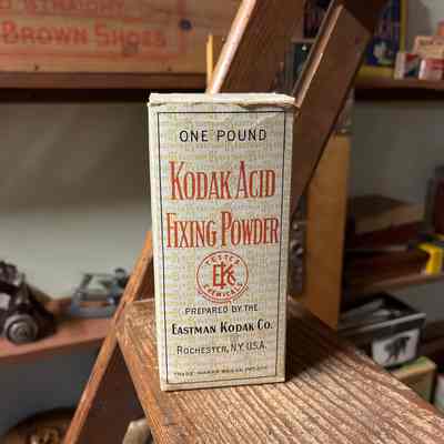 Kodak Fixing Powder Box