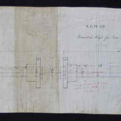 K.C.M. Co. Eccentric Shaft for Rock Breaker