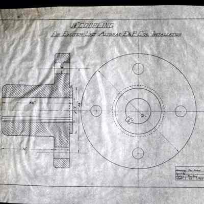 1 5/8" Coupling for Exciter Unit Alturas E. & P. Co., Installation