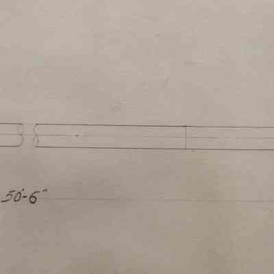 50 foot 6 inch shaft