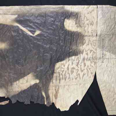 End Elevation Bearing and Pully for Operating Governor