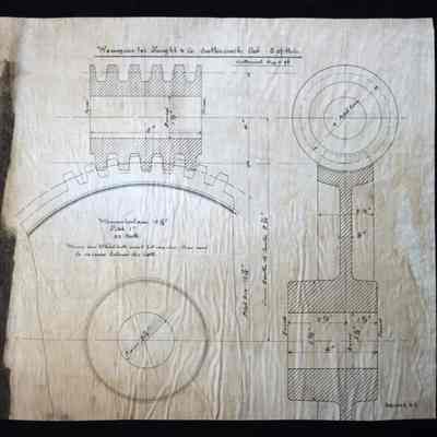 Wormgear for Knight & Co. Sutter Creek, Cal.