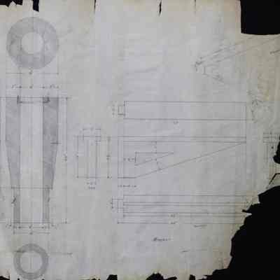 Partial Drawing of a Hearth Segment