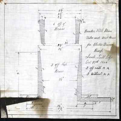 Valve and Seat Brass for Electric Driven Pump for Bunker Hill Mine