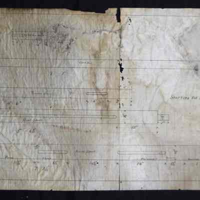 Shafting for 8" x 16" Engines