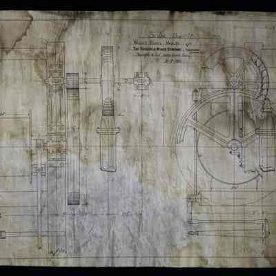 Water Power Hoist for the Gualcala Mines Company