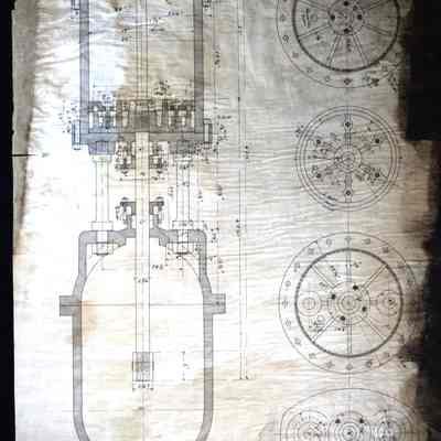 Water Cylinder for 18" Hydraulic Gate for Pioneer Electric Power Company Ogden, Utah