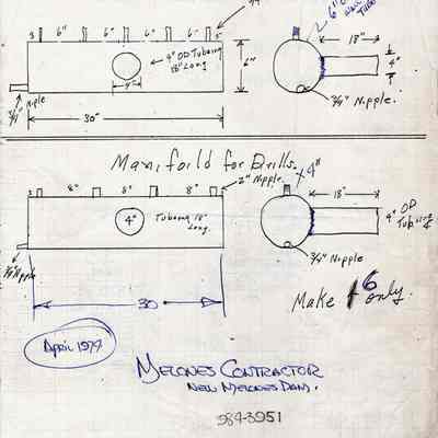 Manifold for Jackhammers [and] Manifold for Drills