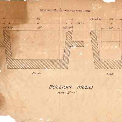 7 drawings for the Plymouth Consolidated Gold Mines Co.