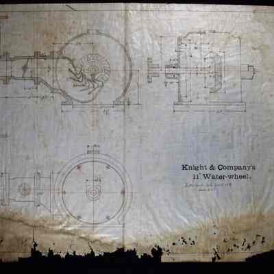 Knight & Company's 11" Water-Wheel