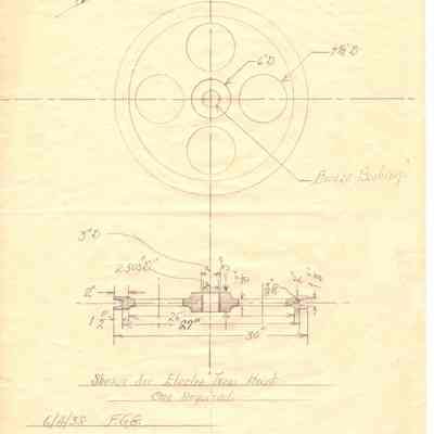 Sheave for Electra tram hoist