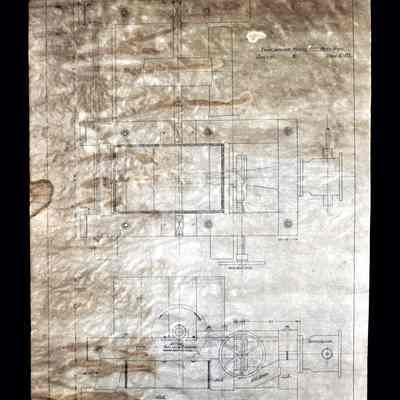 Framework for Knights 24 inch Water Wheel