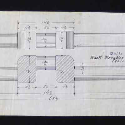 Zeila Mining Com'y Rock Breaker Eccentric Shaft