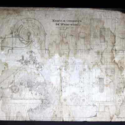 Knight and Company's 24" Waterwheel