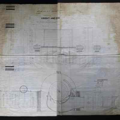 48 in 120 H.P. Water Wheel