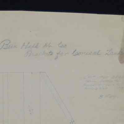 Bun Hill M. Co - Brackets for Conical Tank