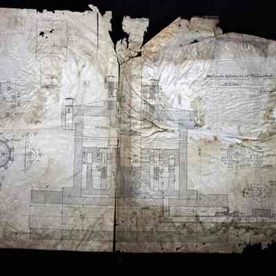 Hydraulic Cylinder for 58" Waterwheel