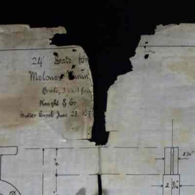 24" Gate Valve for the Melones Mining Co.