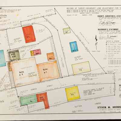 Record of Survey-Boundary line adjustment of the Borgh Trust