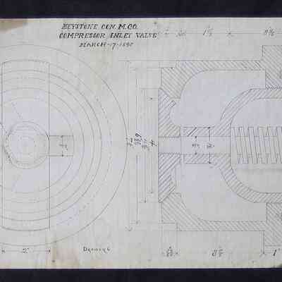 Keystone Con. M. Co. Compressor Inlet Valve