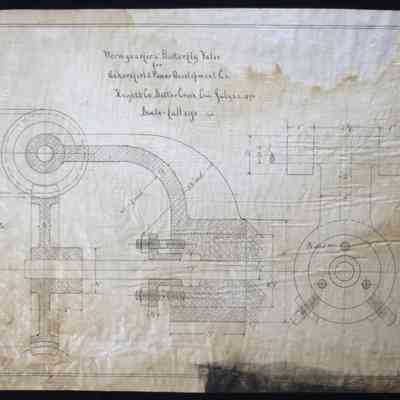 Wormgear for 6" Butterfly Valve for Bakersfield Power Development Co.