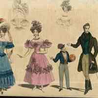 2 Women, Man and Boy with Ball
