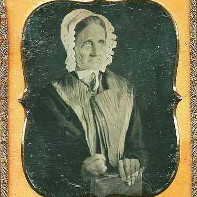 Old Lady in Silk Kerchief, Book