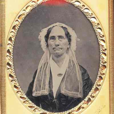 Elderly Lady with Lappets