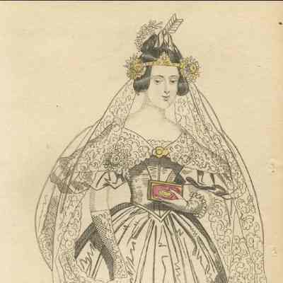 Bridal Dress, Mitts and Gloves