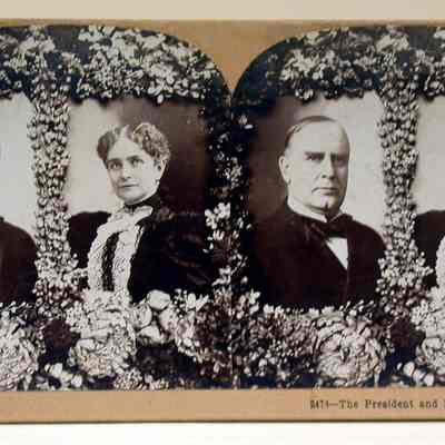 The President and Mrs. McKinley