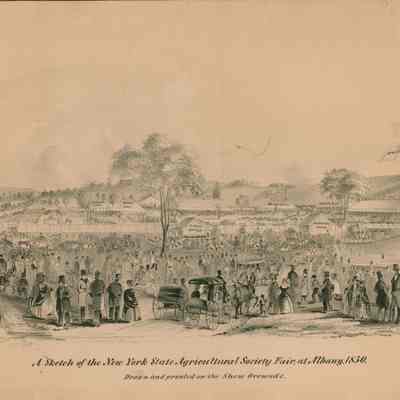 Agricultural Society Fair Lithograph