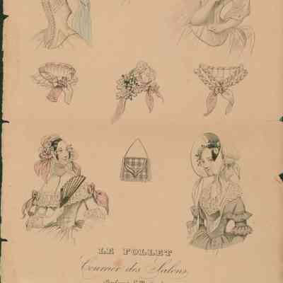 4 Torsos Including a Corset, 5 Accessories