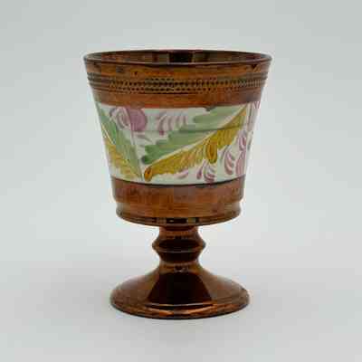 Copper Luster Goblet