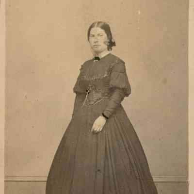 Carte-de-Visite, Harriet King Robinson