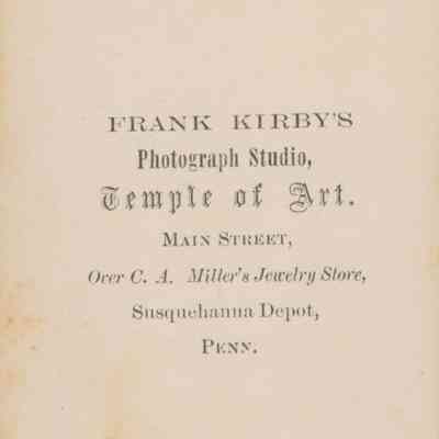Photographer Stamp (Back)