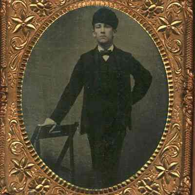 Boy with Sealskin Hat
