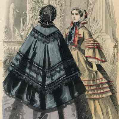 Two Ladies in Elaborate Parlor